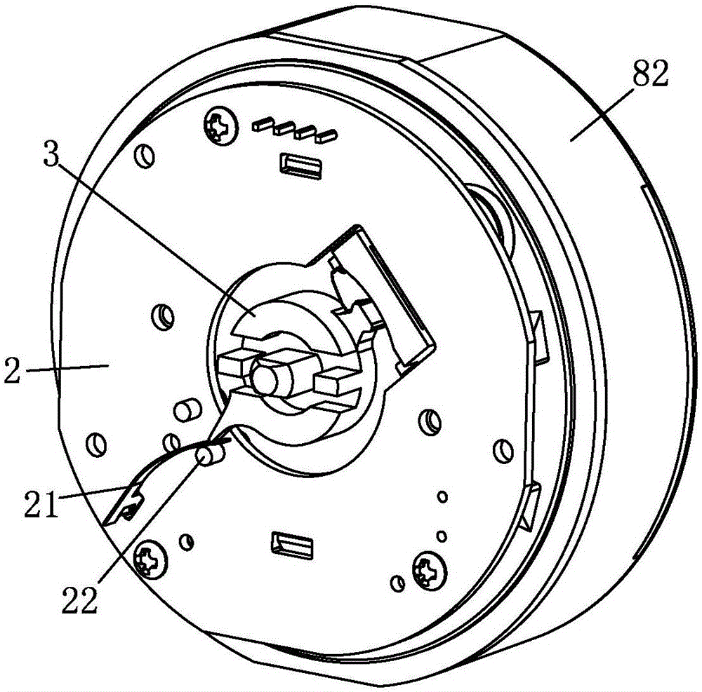 Quartz clock type timer movement