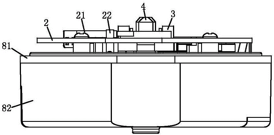 Quartz clock type timer movement