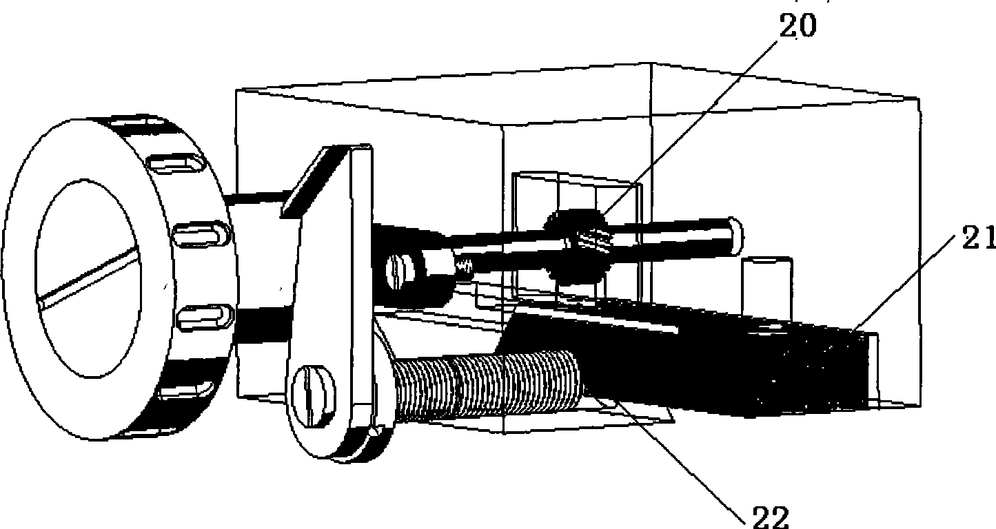 Drop needle detecting device with handle anastomat punch head and detecting method thereof