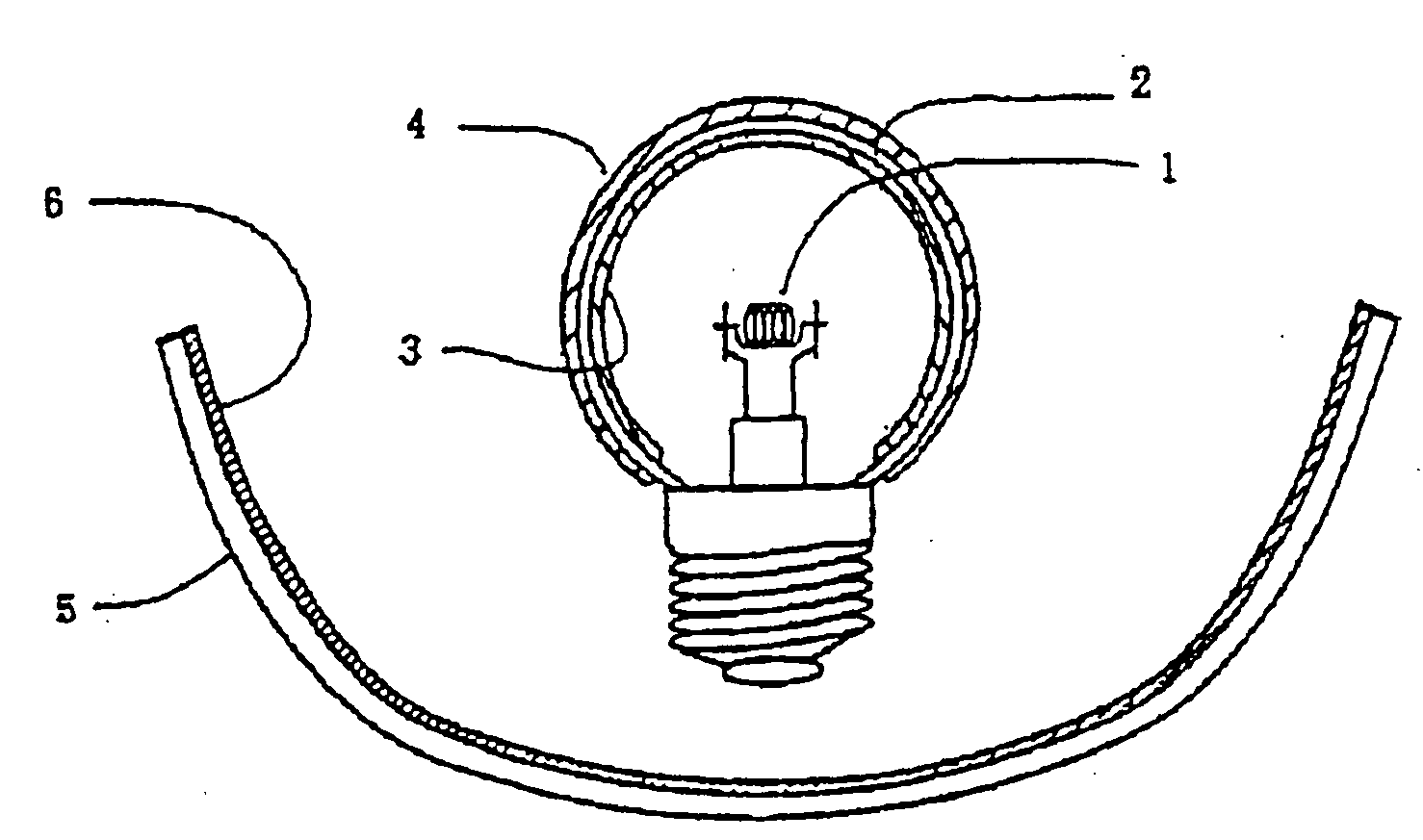Fluorescent material and light-emitting device