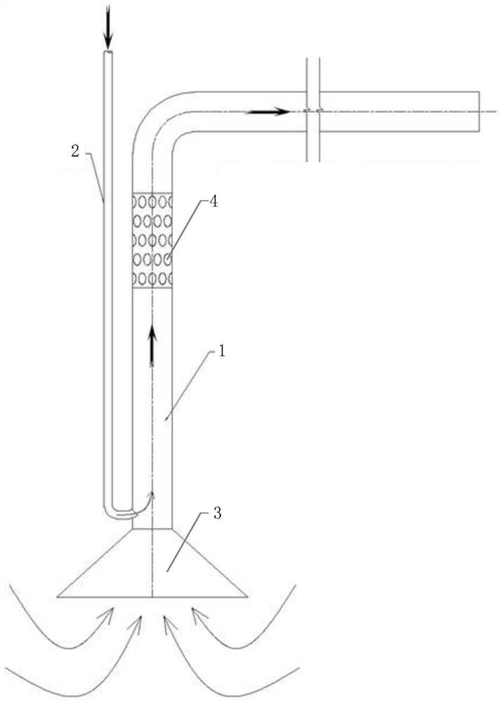 Novel gas stripping device