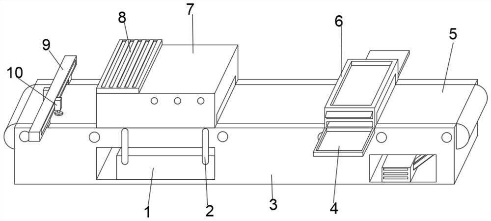 Liquid crystal display screen liquid leakage transmission detection equipment and working method thereof