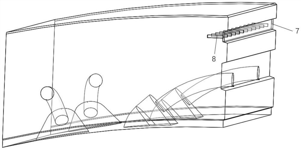 Vibration reduction type shield duct piece joint structure and shield duct piece vibration reduction method