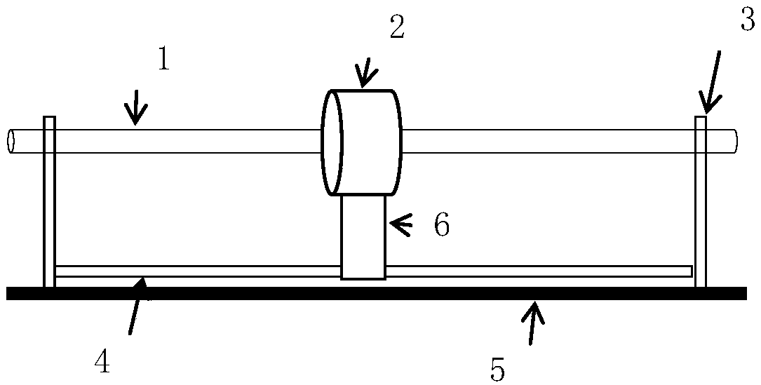 Preparation method of bromine-lead-cesium monocrystal by horizontal moving zone melting