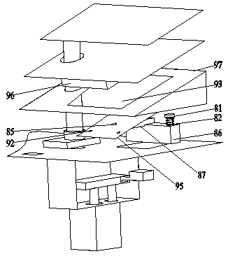 Extrusion and weighing device of a fully automatic blood component separator