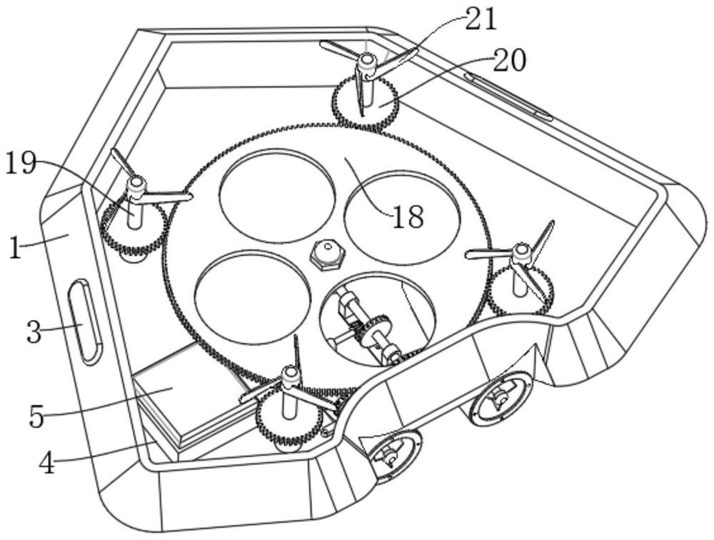 Gliding power device for toy and driving method of gliding power device