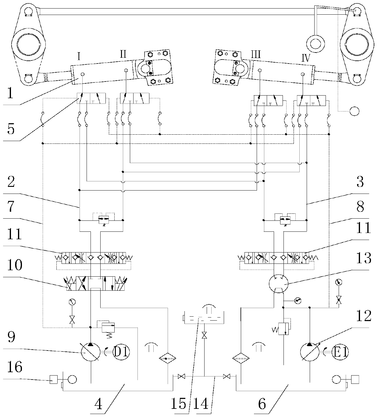 Novel ship hydraulic steering engine