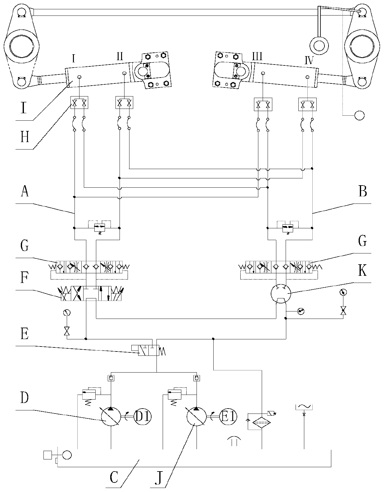 Novel ship hydraulic steering engine