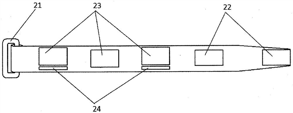 A kind of trousers for correcting joint instability after tka operation