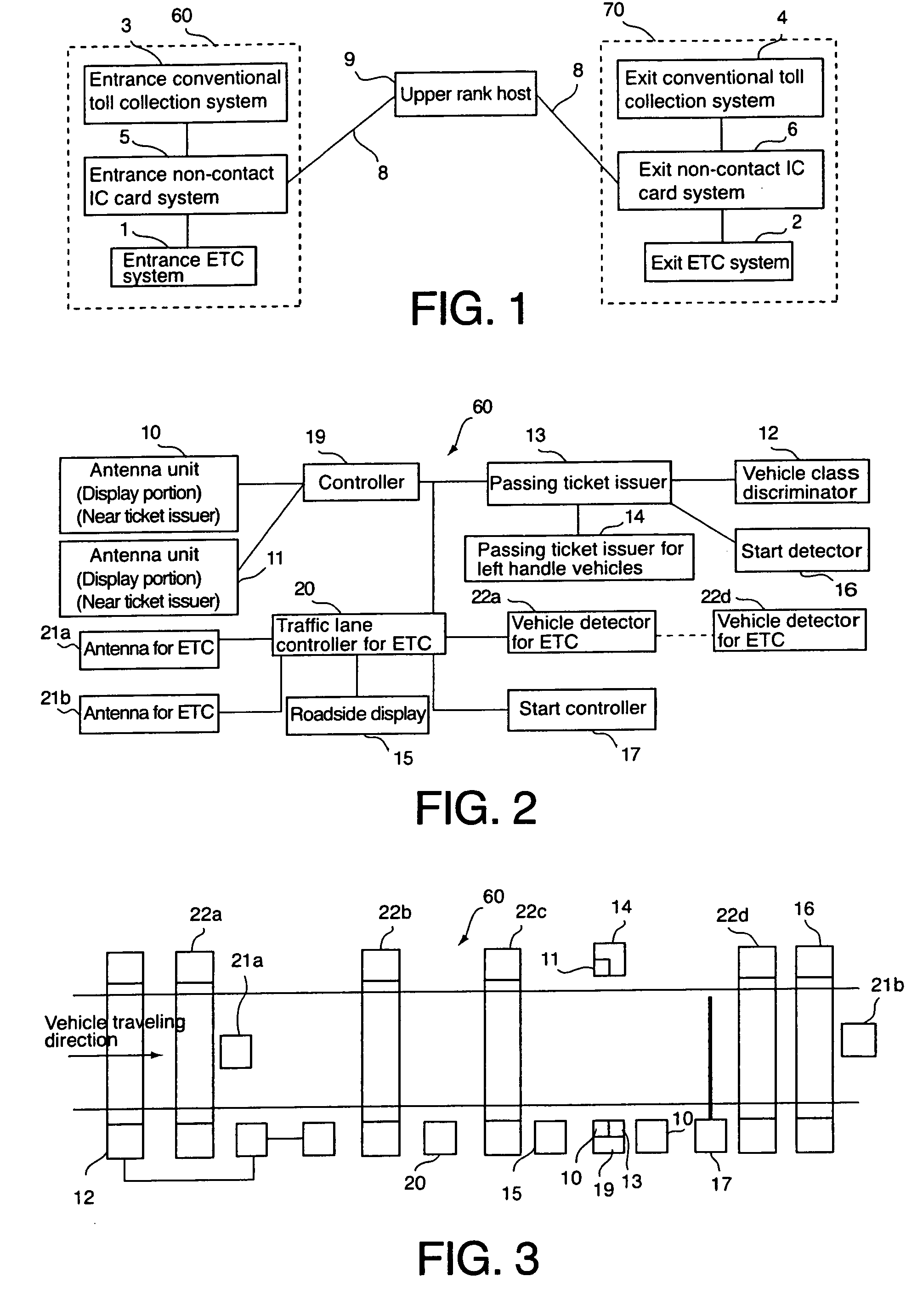 Card processing system and card processing method in toll road