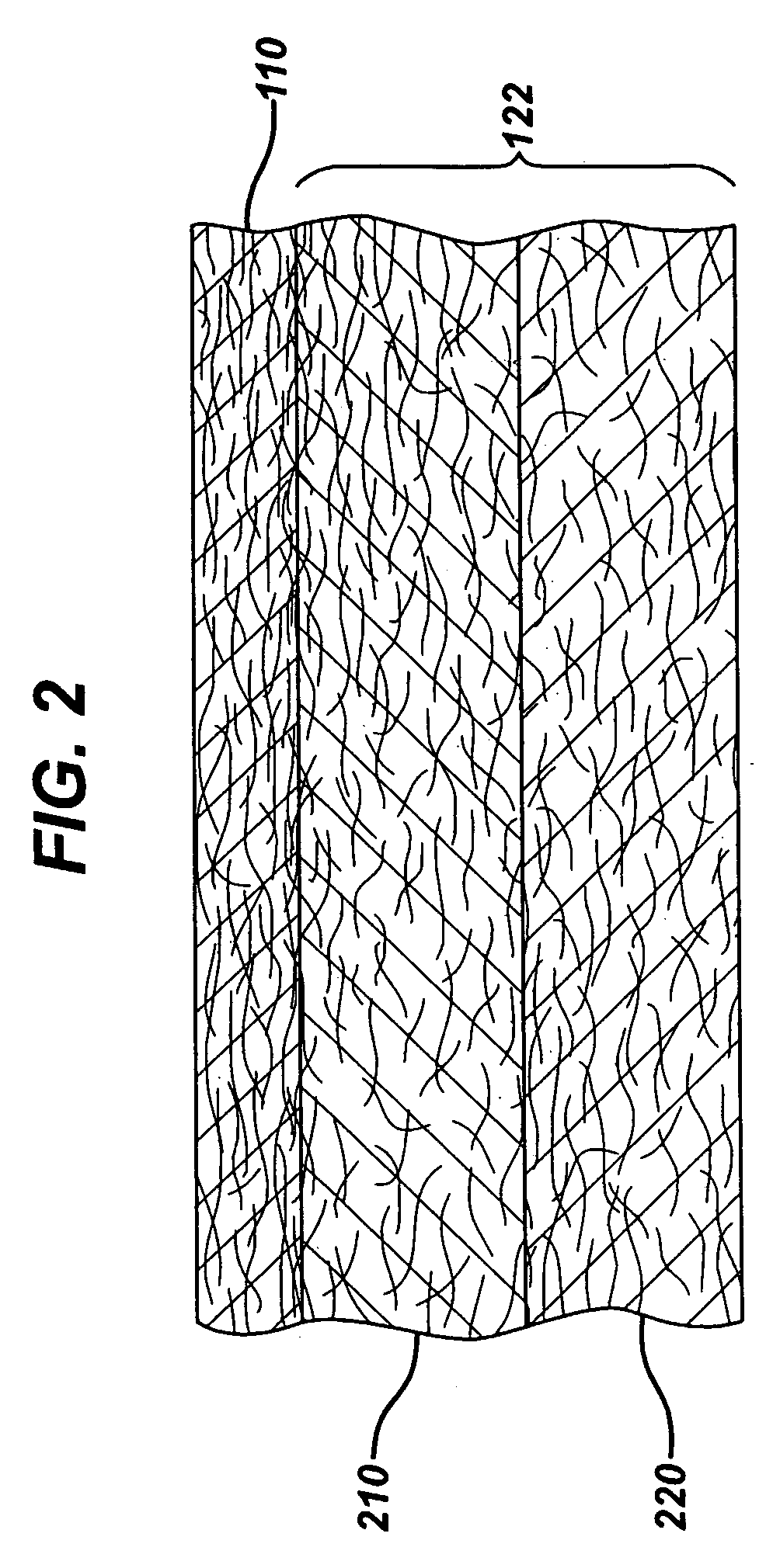 Non-woven structures and methods of making the same