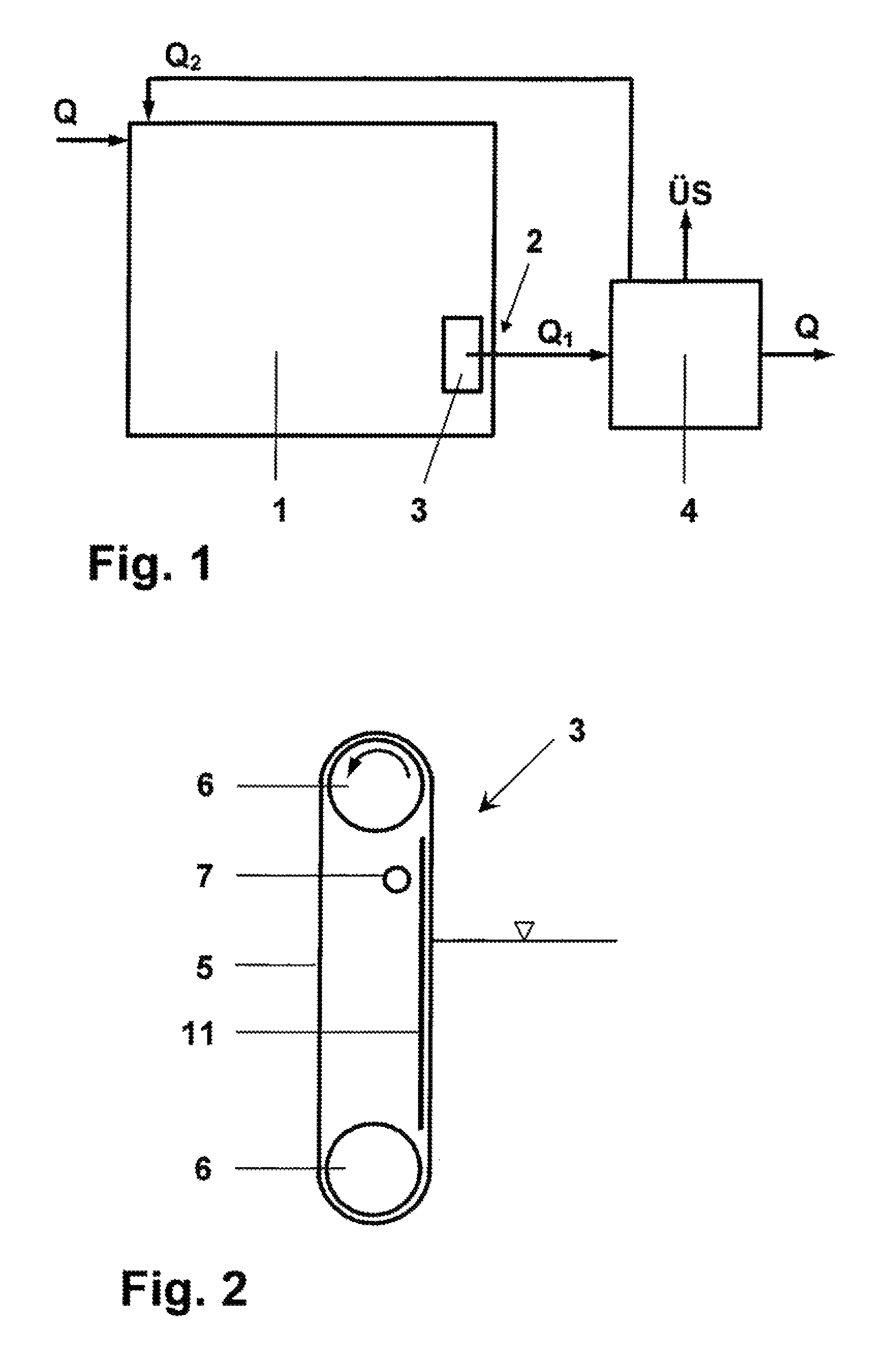 Method and apparatus for biological wastewater purification