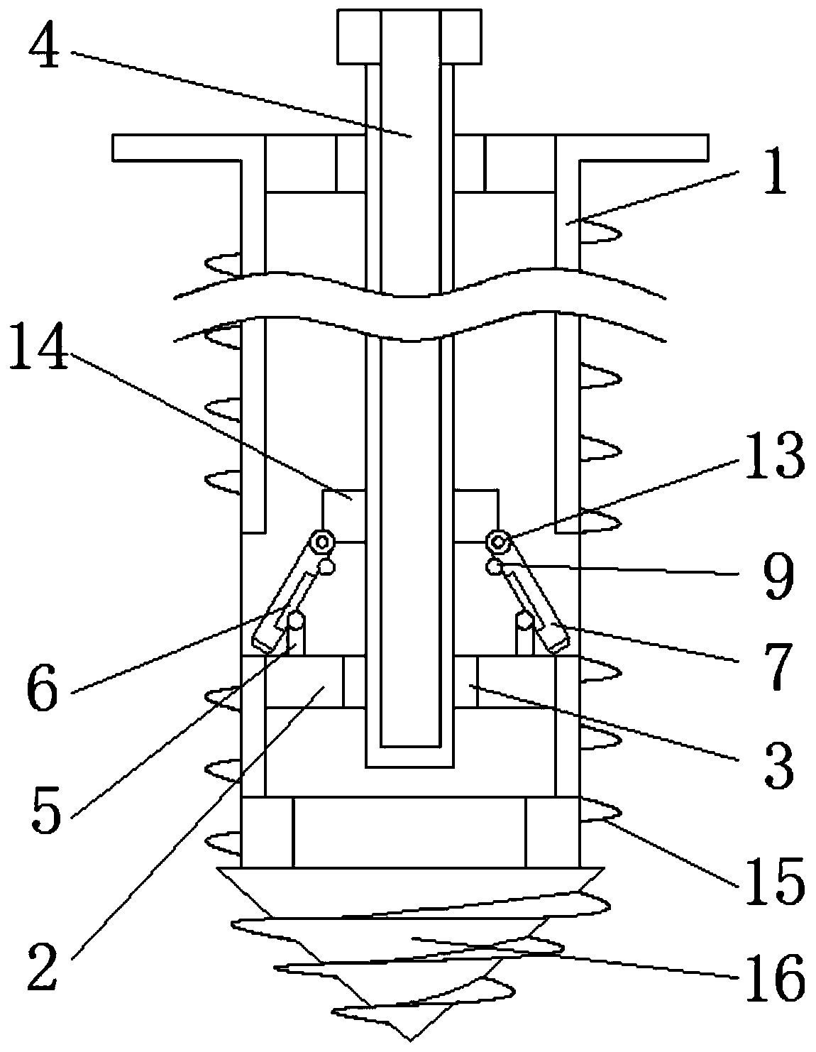 A detachable grounding device for mechanical and electronic equipment
