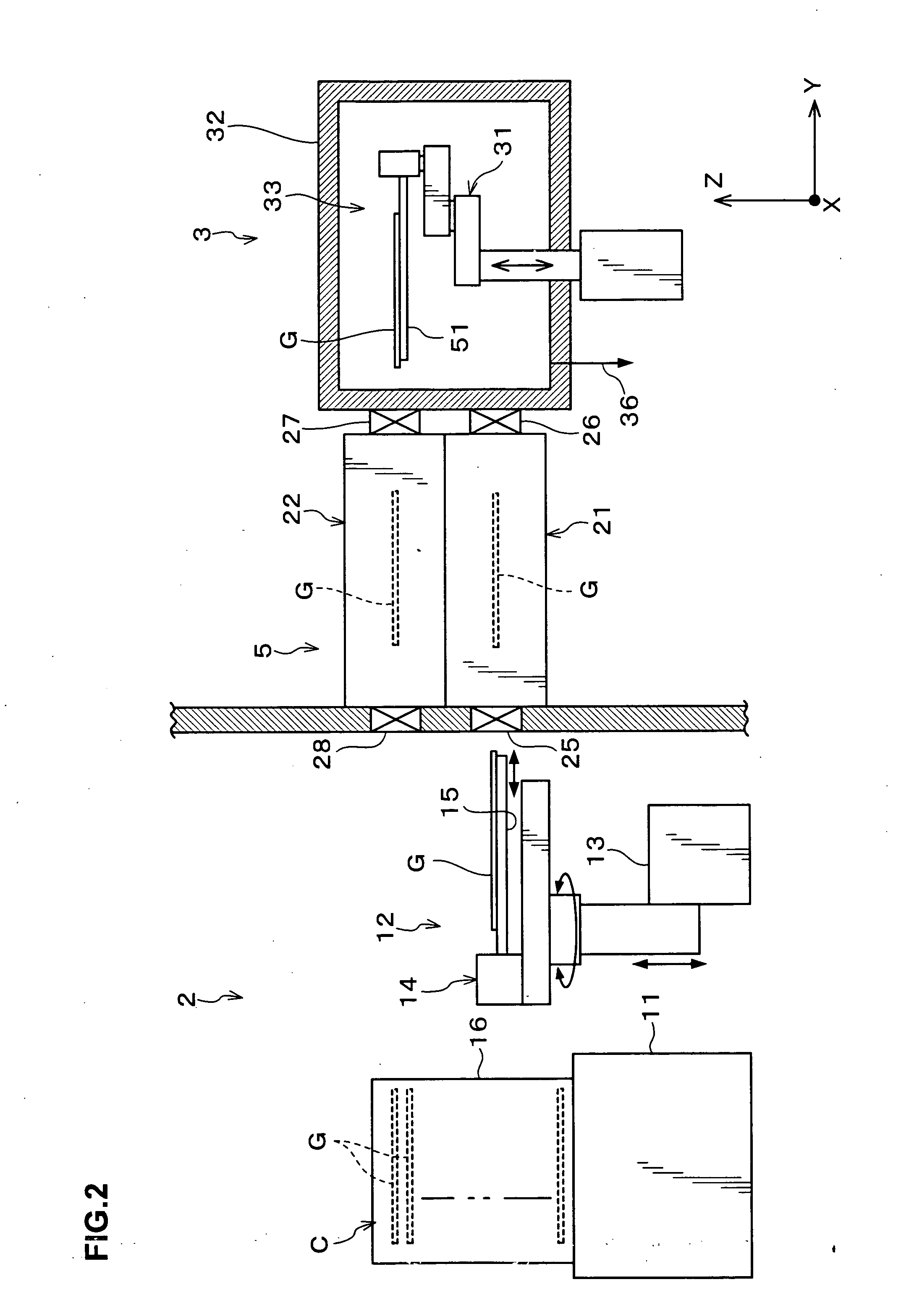 Load lock apparatus, load lock section, substrate processing system and substrate processing method