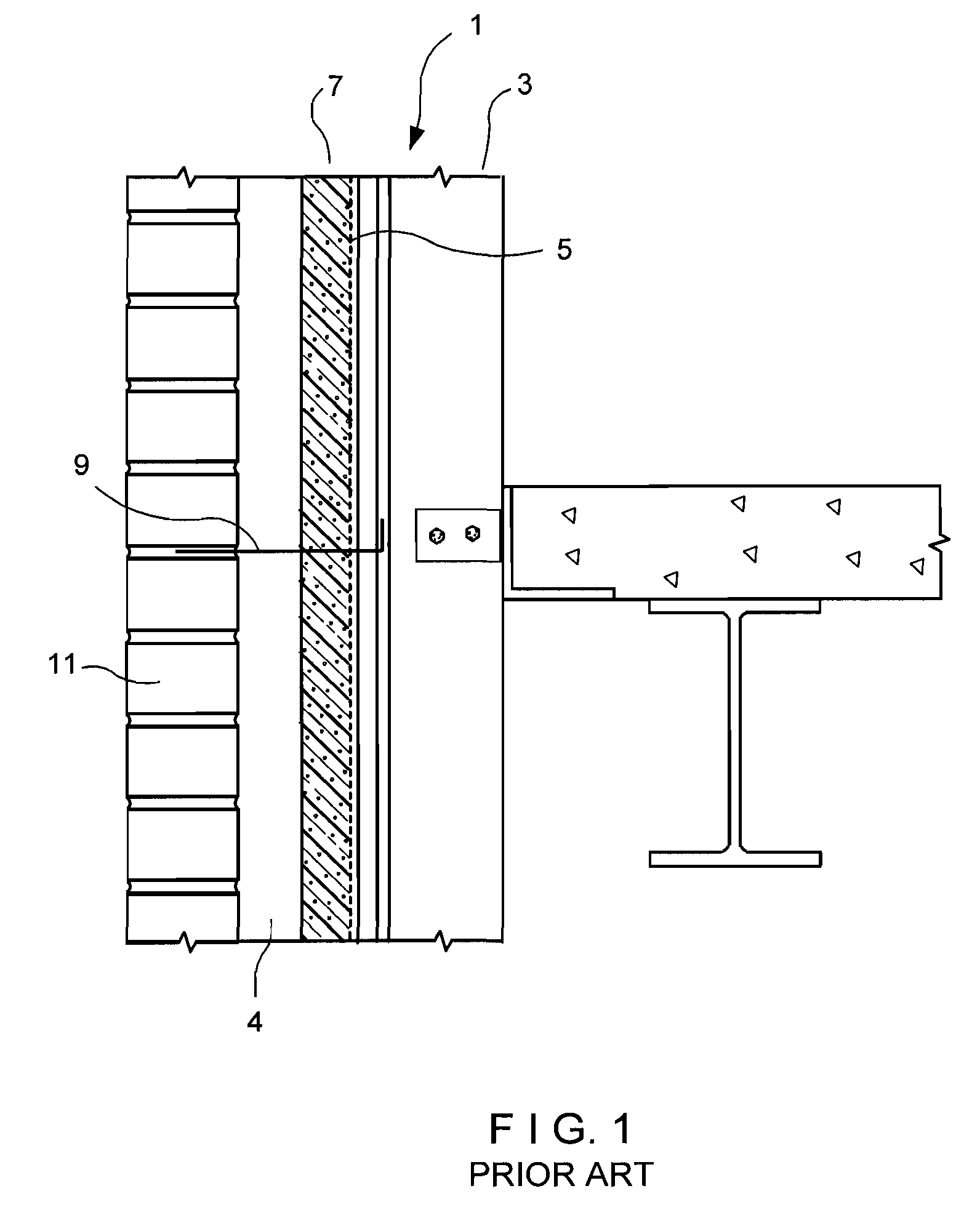 Anchor system for composite panel