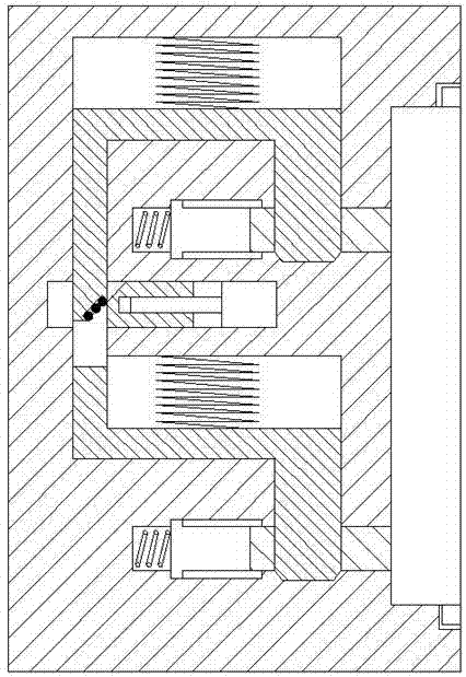 Bridge caution device facilitating demounting and mounting