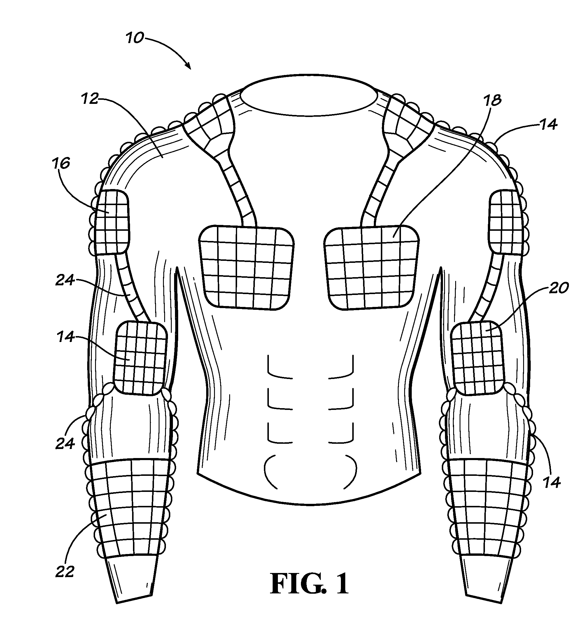 Clothing systems having resistance properties