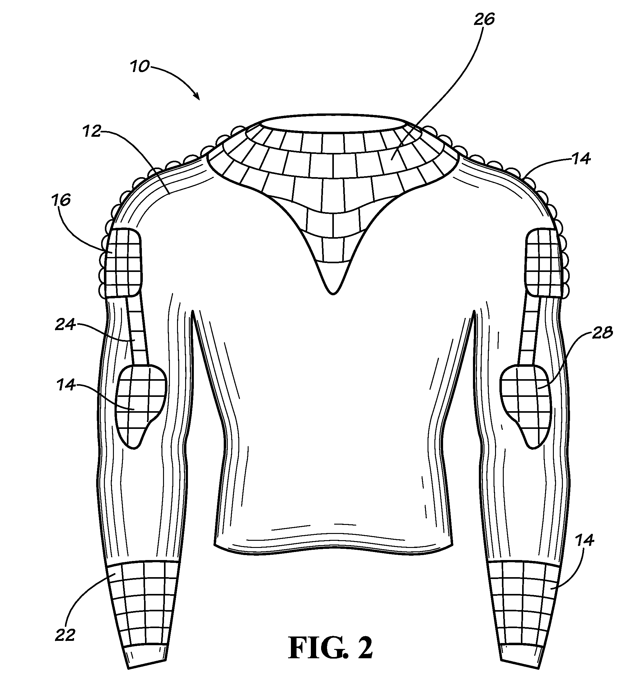 Clothing systems having resistance properties