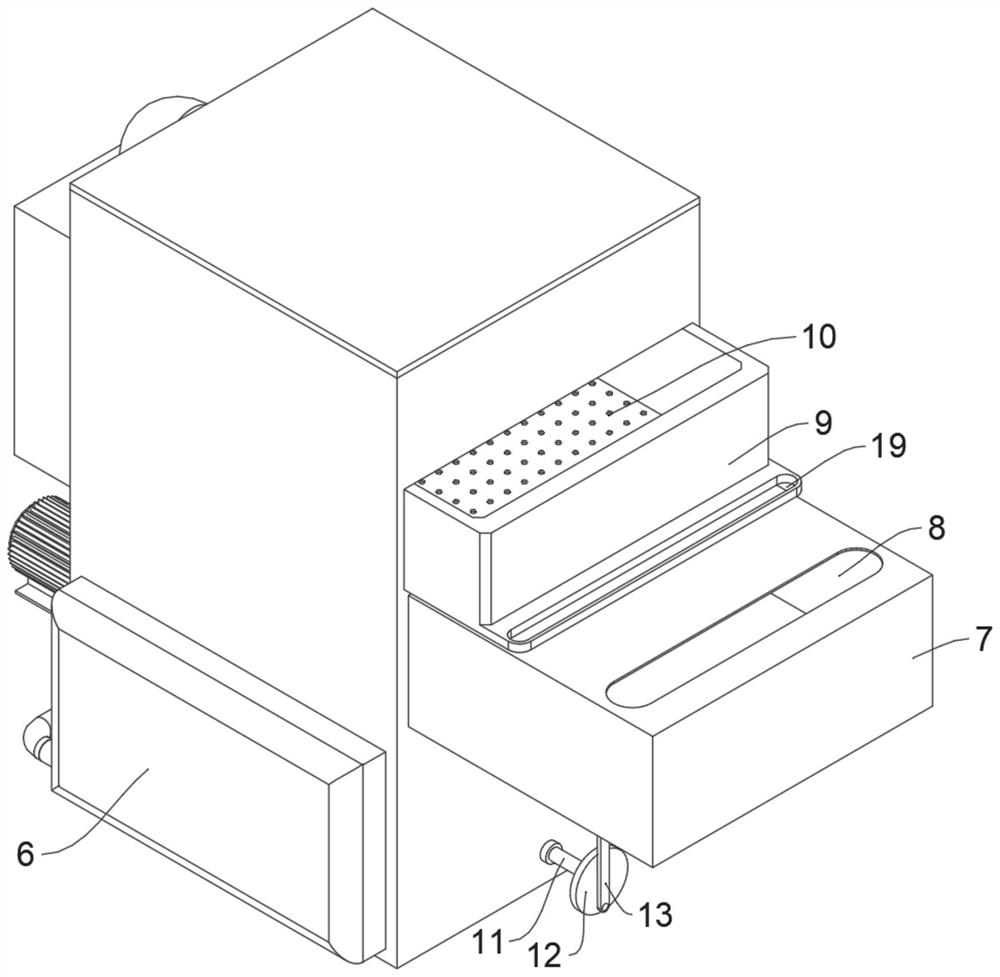 Multifunctional red rice immersion cleaning device and method