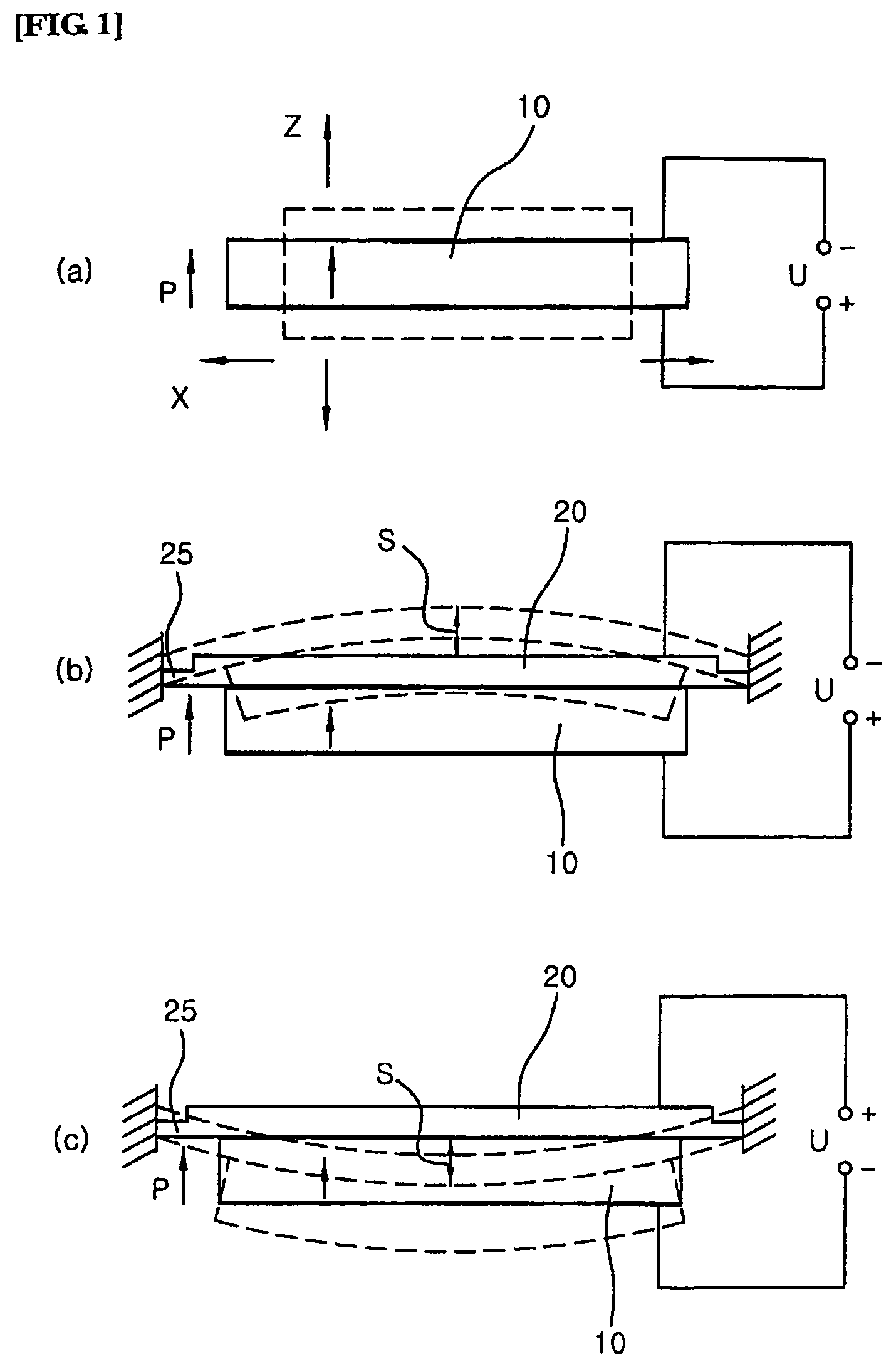 Small piezoelectric or electrostrictive linear motor