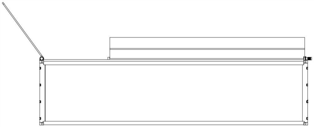 Greenhouse container and working method