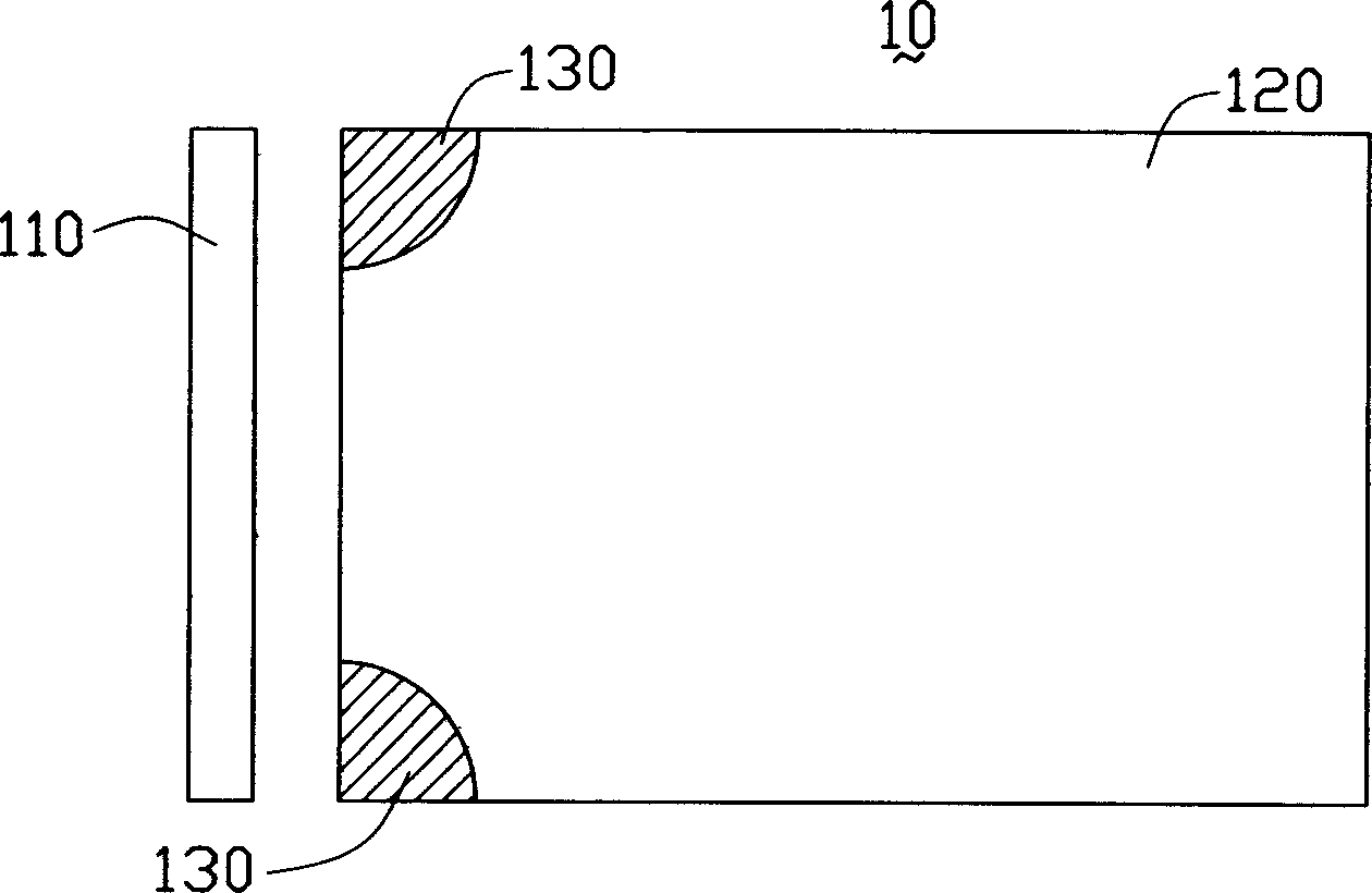 Area light source device and light board thereof