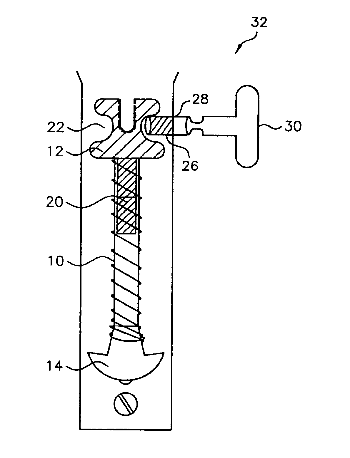 Model 1911 type firearm safety lock