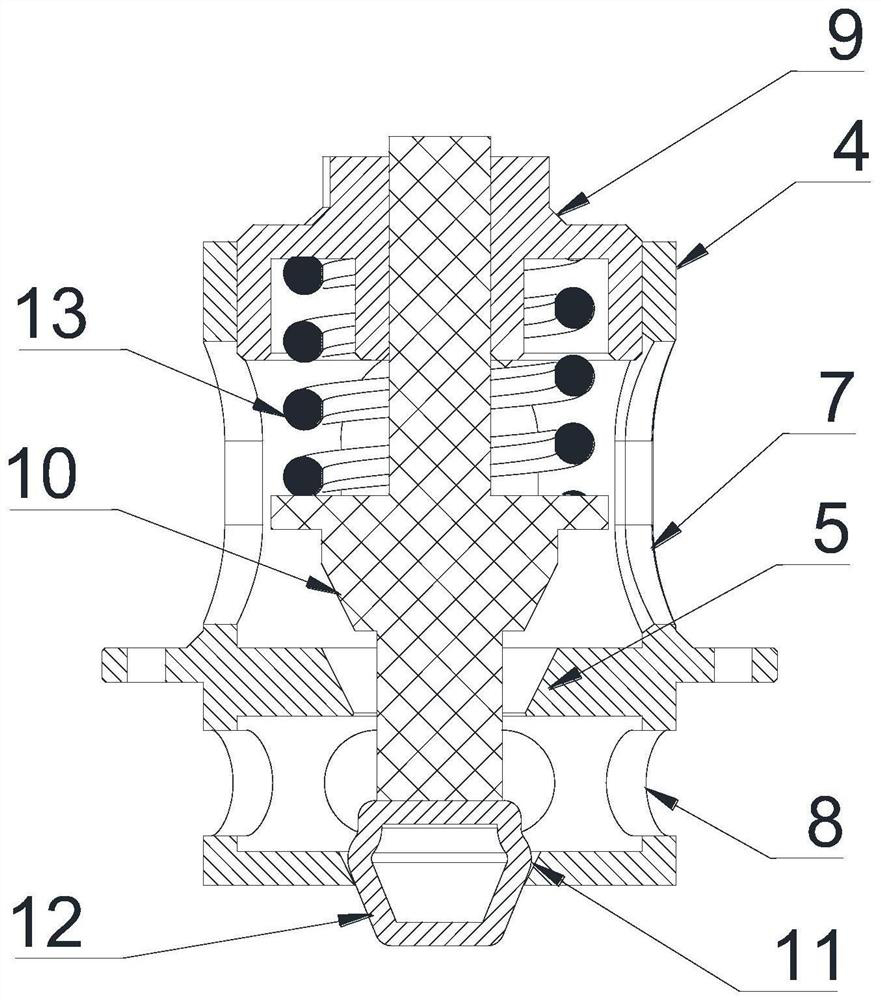 A kind of pipeline water injection valve and the seabed transportation pipeline using it