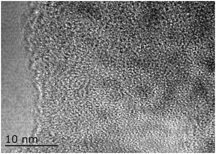 Wide-temperature-range self-lubricating nano-structure film material with long service life