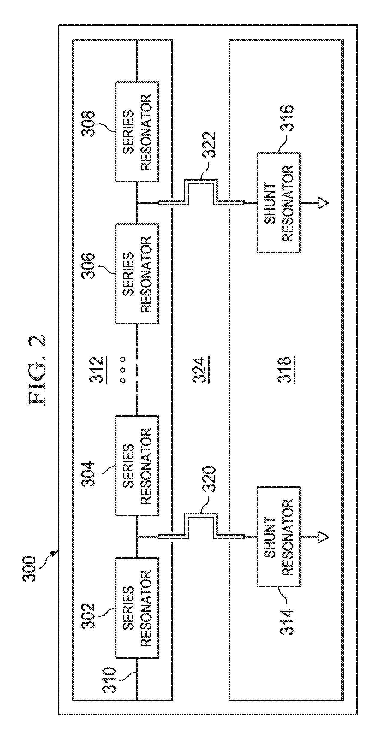 Acoustic filter and method of acoustic filter manufacture