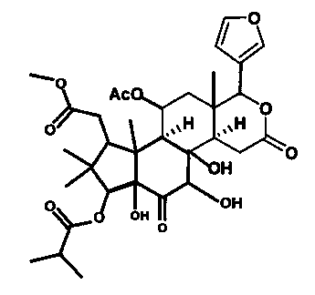 Application of Chukrasone A for preparing antifungal drugs for human body