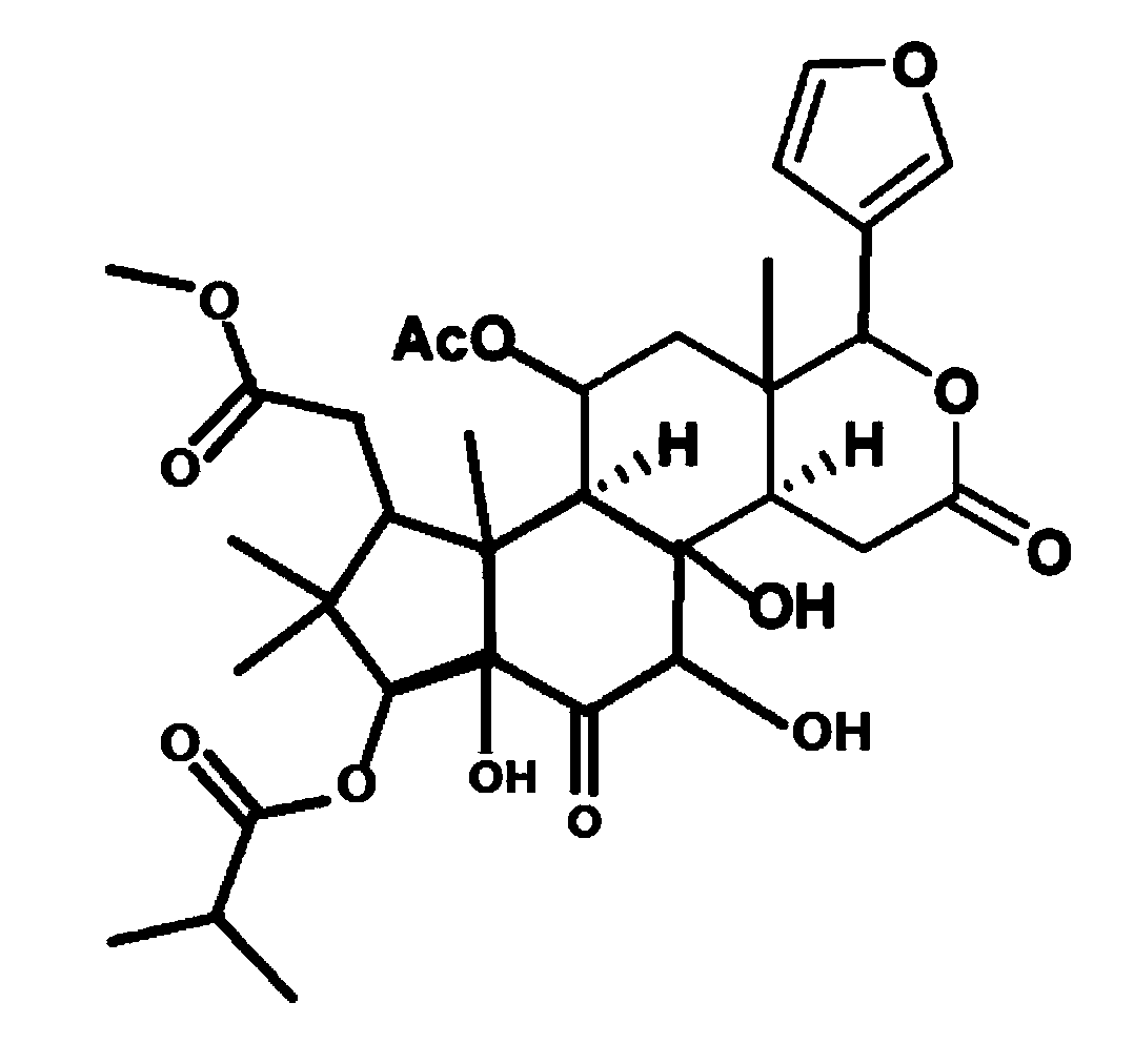 Application of Chukrasone A for preparing antifungal drugs for human body