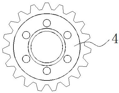 Gear production lubricating device with flow adjusting function