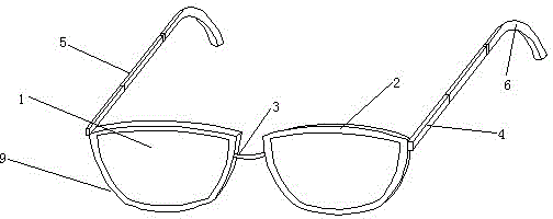 Portable eyeglasses