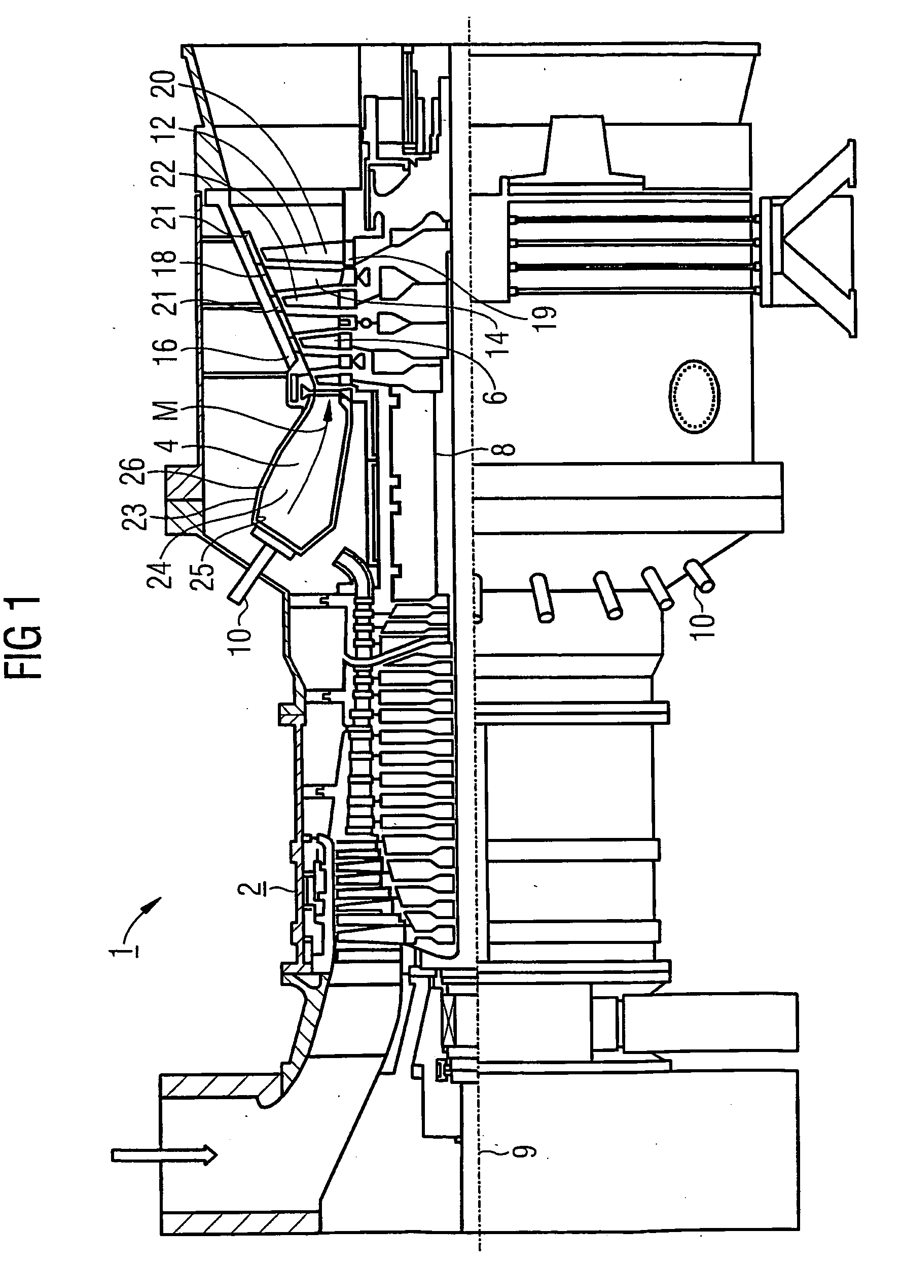 Gas turbine combustion chamber