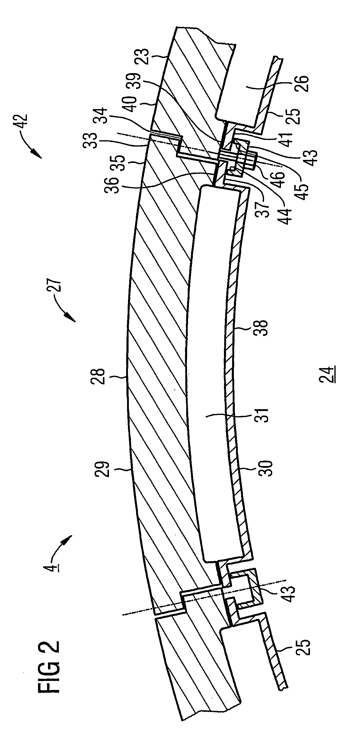 Gas turbine combustion chamber