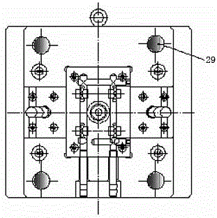 A die-casting mold for button die-casting parts and the application of air-permeable steel on the die-casting mold