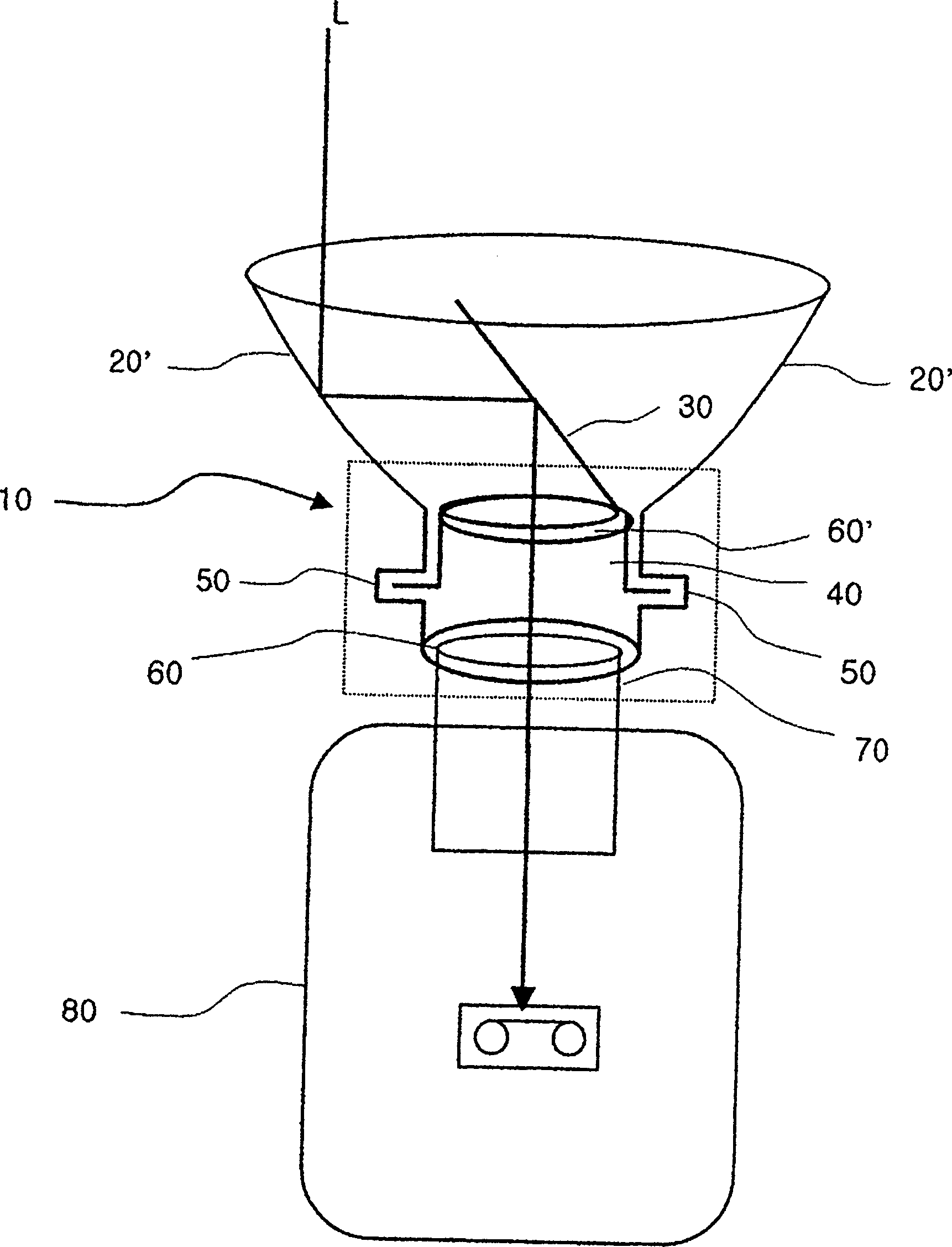 Apparatus for recording three dimensional video and three dimensional video recorder