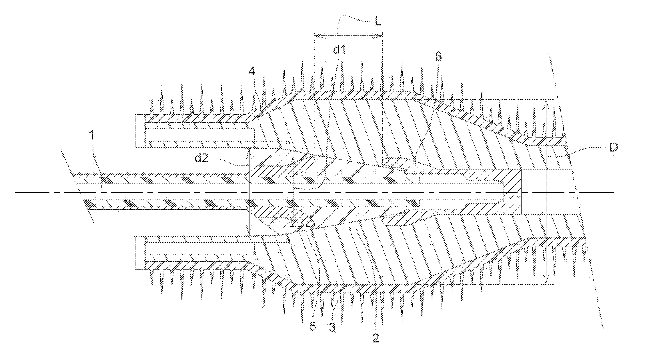 Electrical termination for extra high voltage