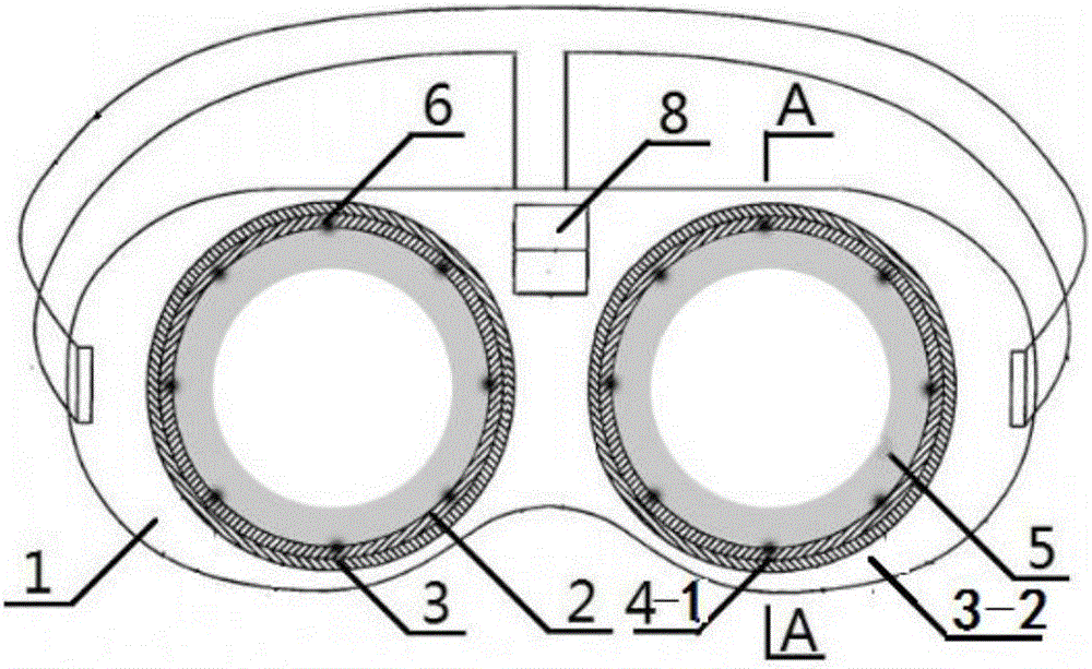Glasses having dynamic slight defocusing and zooming functions in emmetropia direction