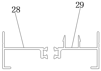 Simultaneous extrusion process of broken bridge heat-insulating aluminum profile A and B surfaces