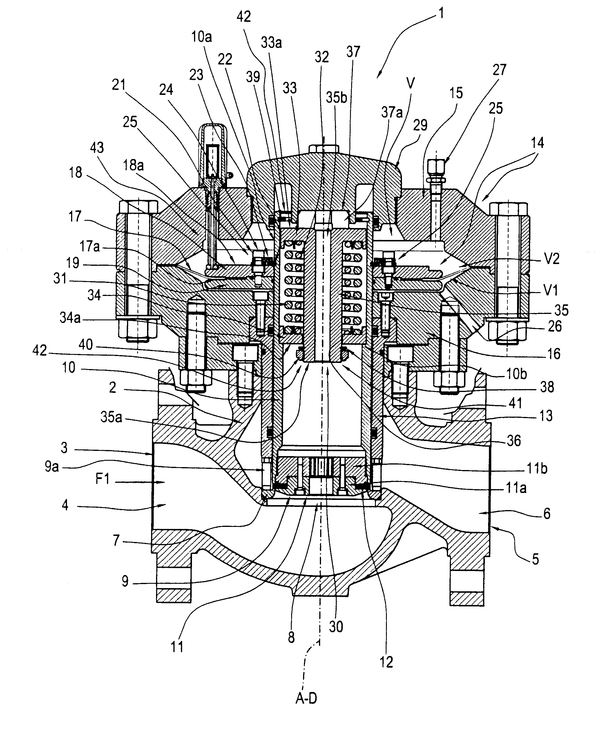 Gas Pressure Regulator and Method for Assembling and Disassembling the Regulator