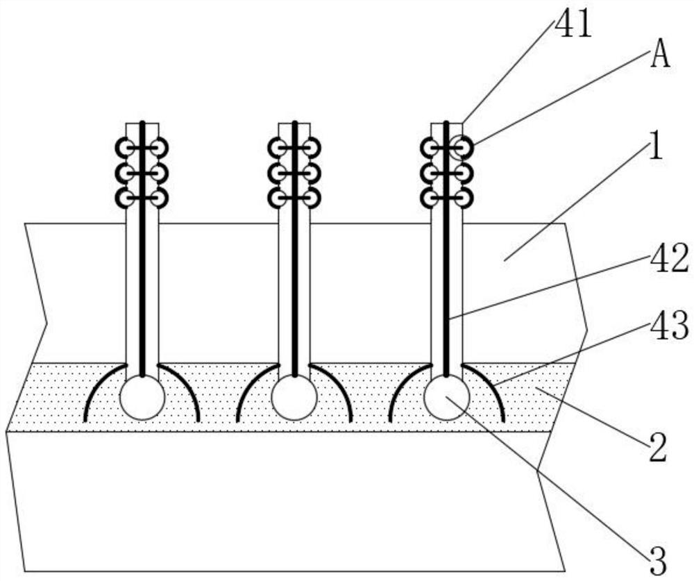 Multi-point compensation type LED lamp based on colorful control technology