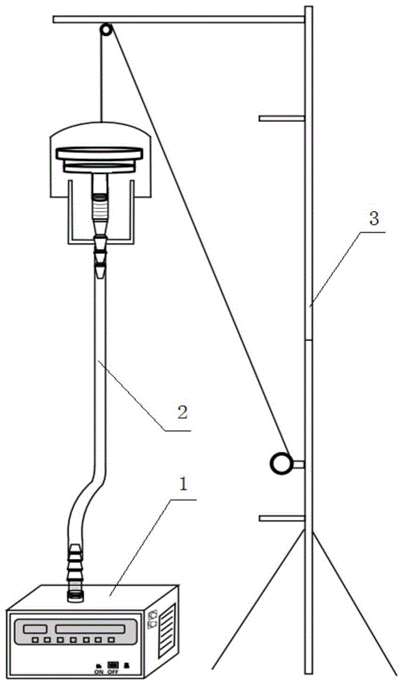 Adjustable sewage treatment plant or treatment station microbial aerosol collecting device