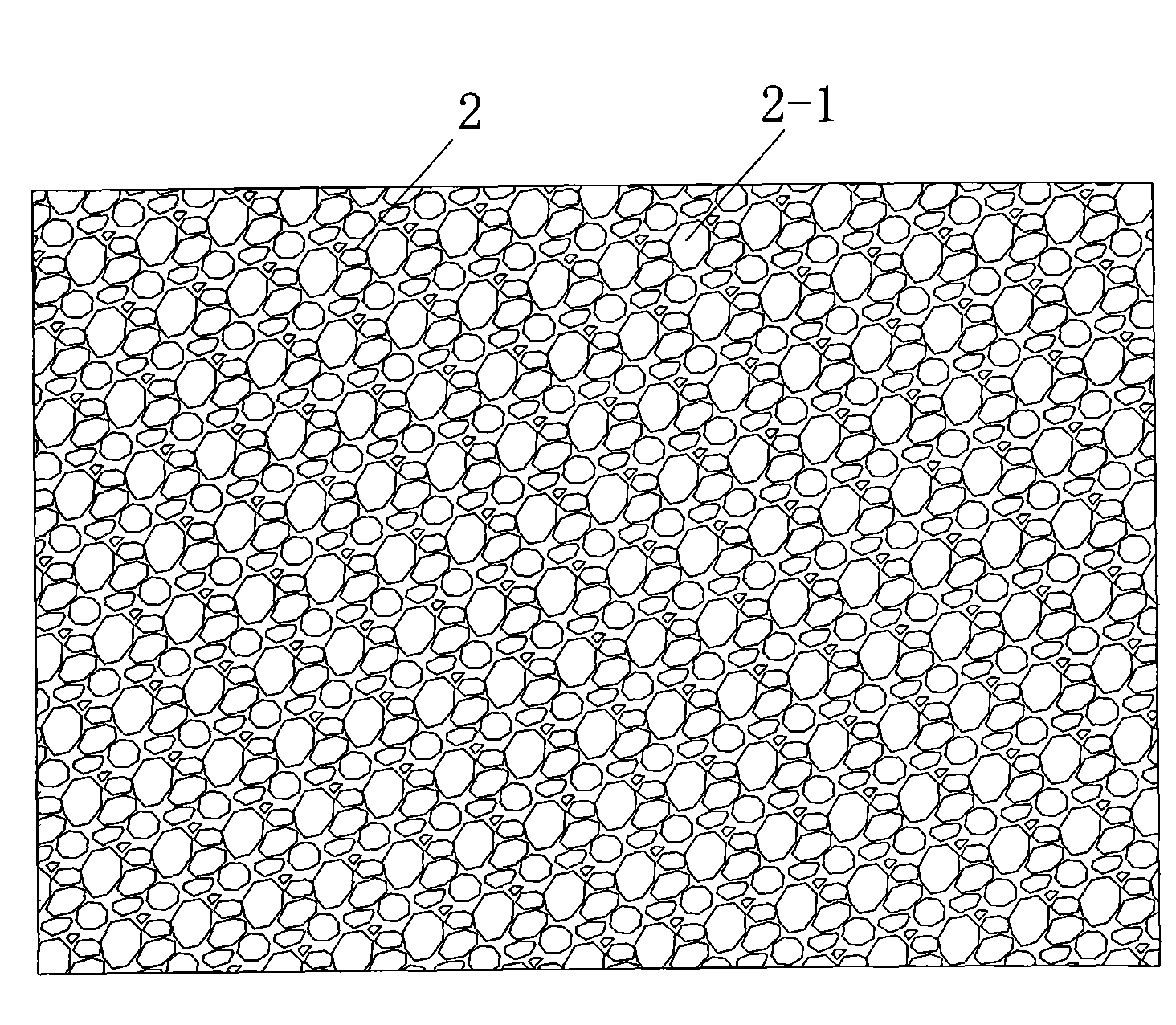 Compound foamed aluminum particle board and manufacturing process thereof