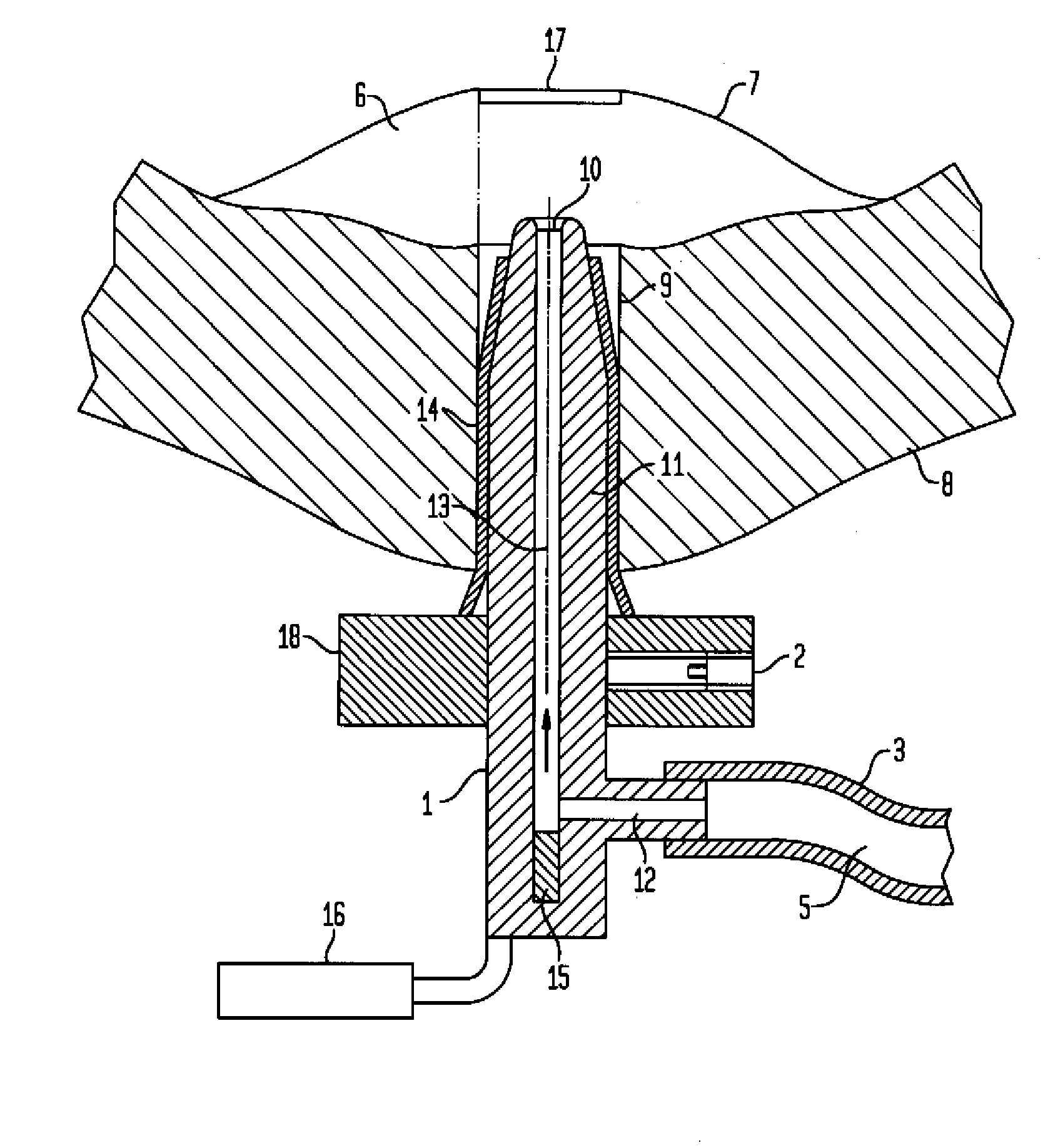 Surgical instrument and method for improving a crestal sinus lift