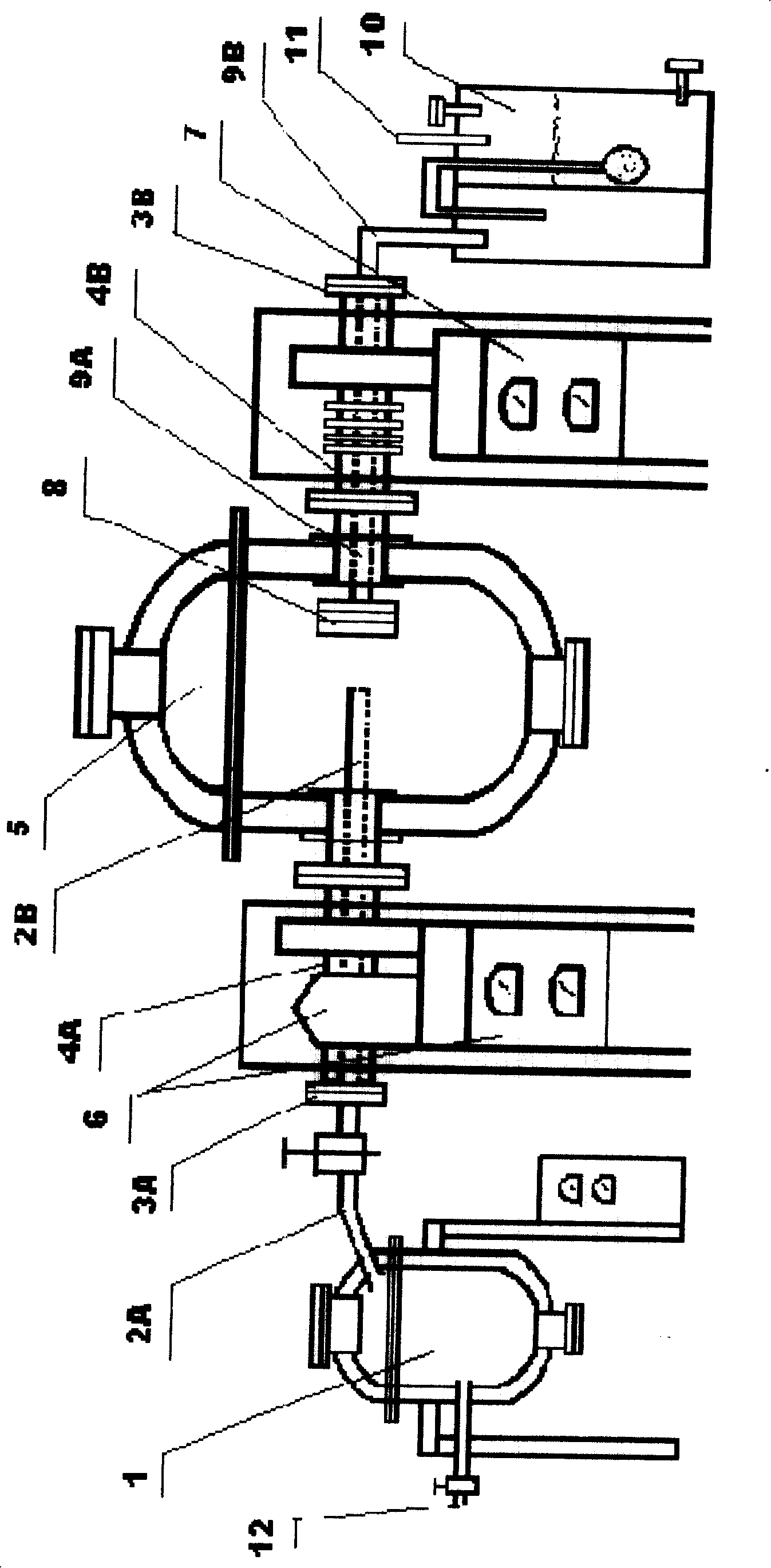 Novel process for synthesizing povidone iodine by gas phase/ solid phase reaction