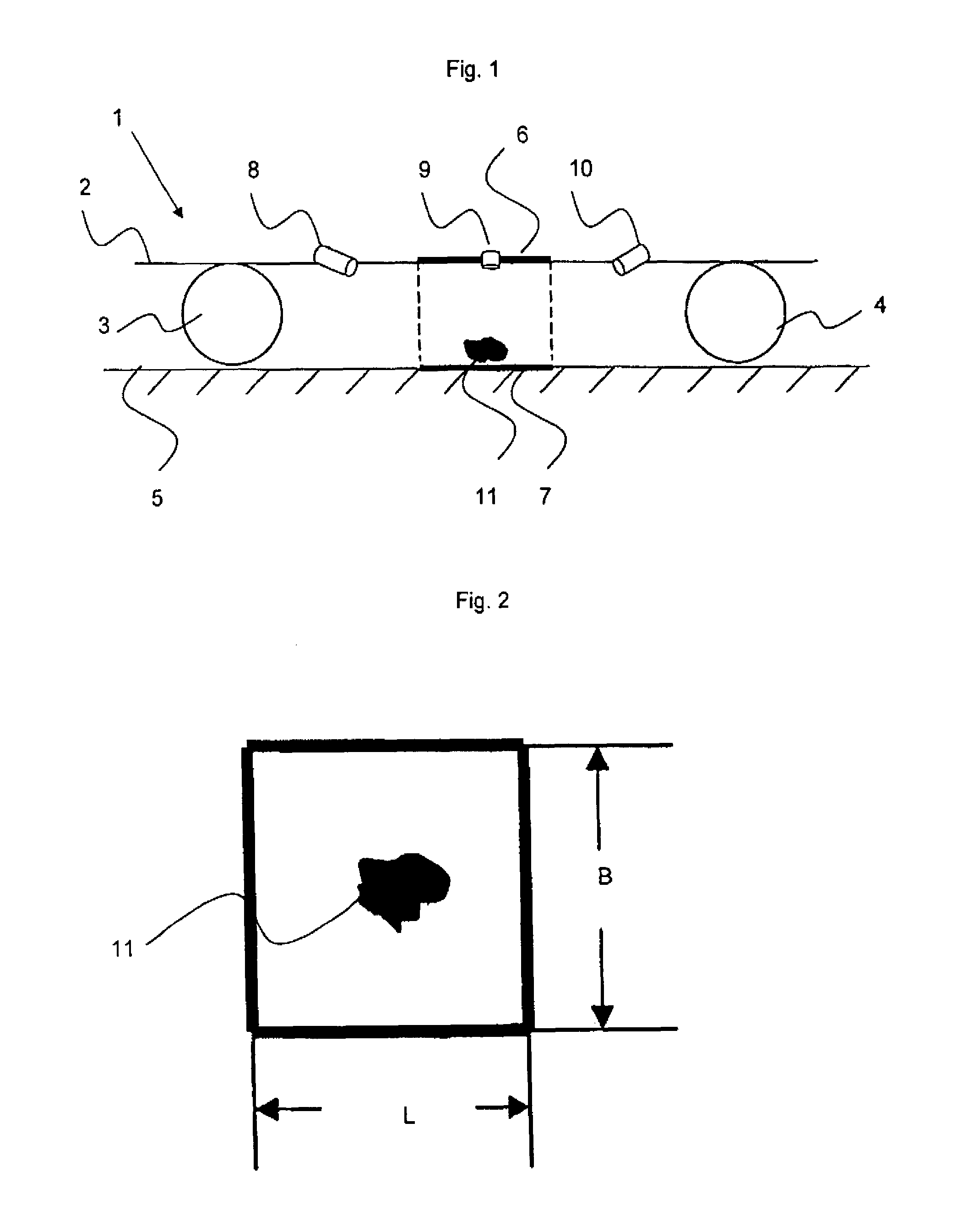 Measuring a temperature during contactless transmission of energy