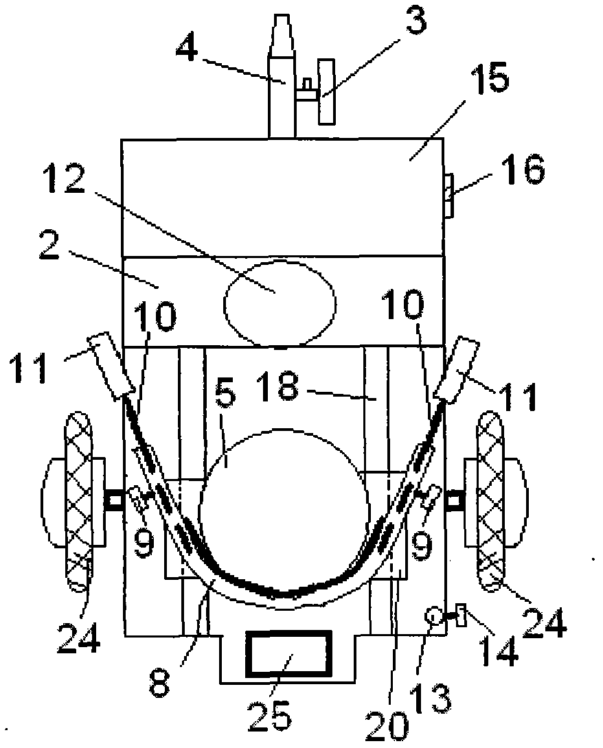 Multifunctional electric cart for patients with skeletal trauma