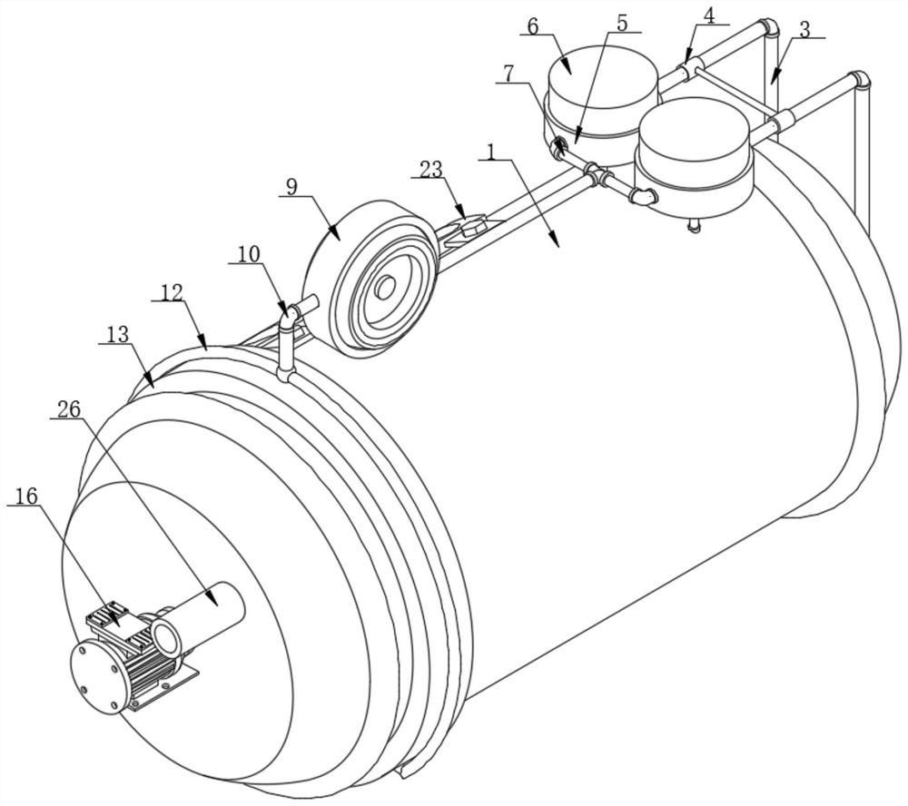 Biomass pyrolysis heat supply device and use method thereof